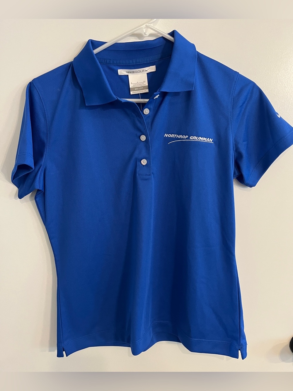 NWT Northrop Grumman Women’s size small Nike Golf Polo